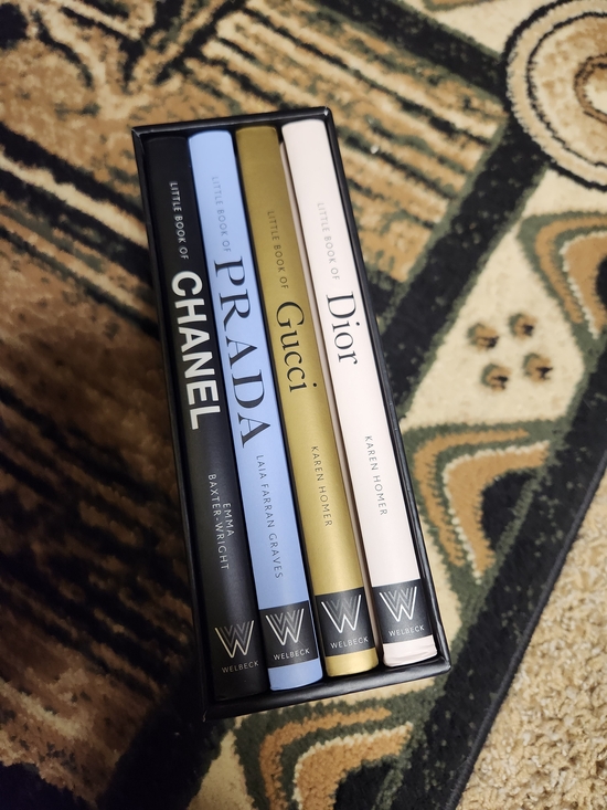 Other - Little Book Set - Chanel, Prada, Gucci, Dior (Black, Blue, Gold, Cream)